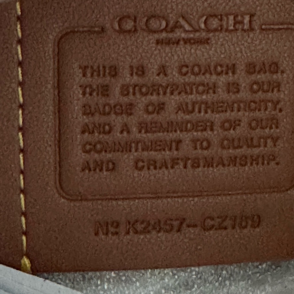COACH Jamie Camera Bag With Cherry Print In Smooth Leather Chalk Multi - Picture 4 of 5